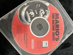 Mario’s TIME MACHINE Deluxe GAME 1994-1995 DISC ONLY For Windows 95 & 3.1