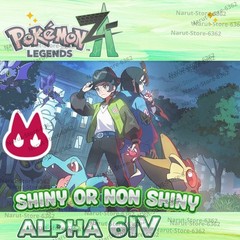 ALPHA POKEMON✨SHINY OR NON SHINY🔥6IV🔥Pokemon Legends ZA Legends Z-A