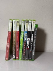 Xbox 360 & One Game Lot of 8 Call of Duty Far Cry Rainbow Six Sleeping Dogs Bund