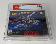 Mega Man X2 NEW / SEALED PSA 5.0 C+ Super Nintendo SNES)