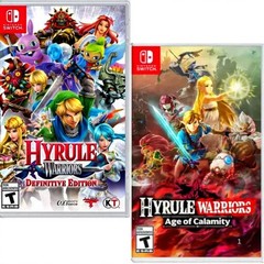 Hyrule Warriors Definitive [DE] + Age of Calamity Switch Brand New Game Bundle
