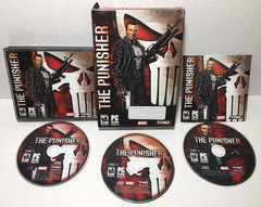 COMPLETE The Punisher PC CD-ROM Marvel THQ CIB Rare MANUAL Box CASE Volition