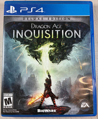 NICE! CIB PS4 Dragon Age Inquisition Video Game Complete w/ Insert Rated M