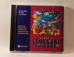 Vintage SAMMY’S SCIENCE HOUSE (PC Windows/Mac, 1995) Educational Ages 3-6