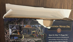 Quest for Glory V: Dragon Fire Sierra FX Lori Ann Cole BOX ONLY