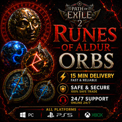 🔥 Path of Exile 2 | PoE 2 RUNES OF ALDUR 🔥 CURRENCY 🔥Softcore | ORBS 🔥