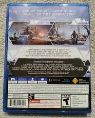 EXCELLENT CONDITION HORIZON ZERO DAWN COMPLETE EDITION SONY PS4 (2017)