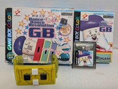 Dance Dance Revolution GB Ohasuta Gameboy Color w Manual & Controller Japanese