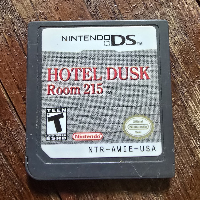Nintendo Hotel Dusk: Room 215 Nintendo DS Game, T-Teen, NTSC-U/C