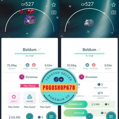 Pokémon PTC Go – Shiny Dynamax Beldum ✨