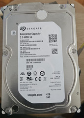 Seagate ST4000NM0025 4TB 7200RPM 3.5-Inch SAS 12 Gb/s Enterprise Hard Drive