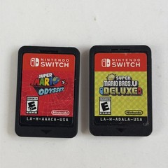 Super Mario Odyssey & New Mario Bros U Deluxe Bundle Nintendo Switch games