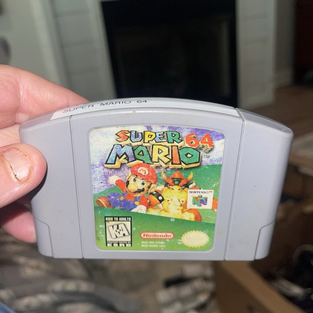 Super Mario 64 Nintendo 64 – Tested & Working – Cartridge Only Free Shipping