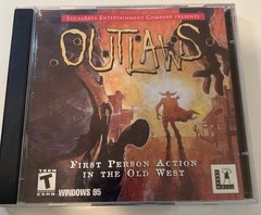 Outlaws PC 1997 Windows 95 LucasArts Classic Western Shooter – Good Condition