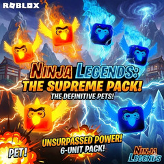 6-PACK Twin Element Birdies | Ninja Legends Roblox | Super Fast Delivery