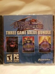 3 Game Bundle 2019 PC CD-ROM Age Of Wonders Shadow Magic, Age Of Wonders 1 and 2