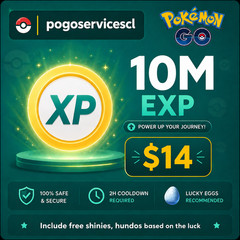 Pokémon Go 10 Million XP – Really FAST (Safe) ✅ / READ DESC