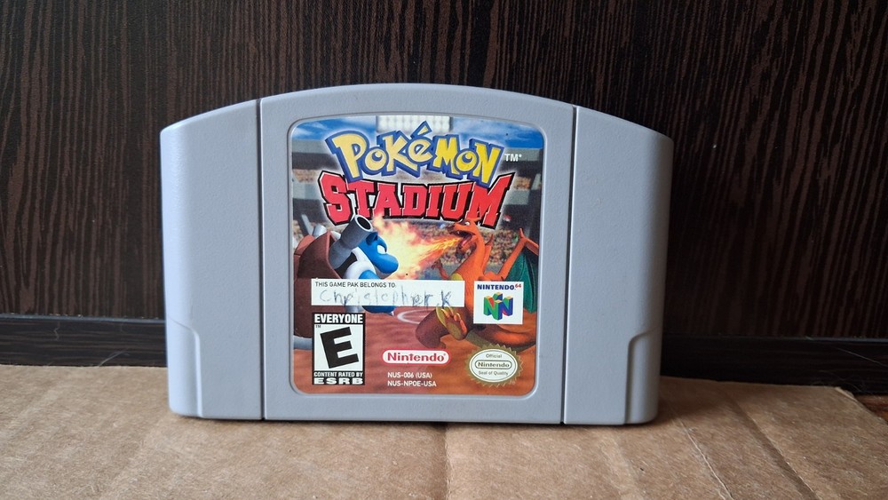 Pokemon Stadium N64 Cartridge Only (Tested And Working)