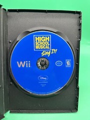 High School Musical: Sing It (Nintendo Wii)Tested /Working/DISK ONLY