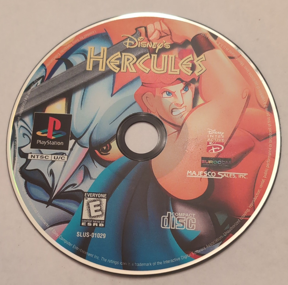 Disney Interactive Disney’s Hercules Sony PlayStation 1 PS1 NTSC-U/C (US/Canada)