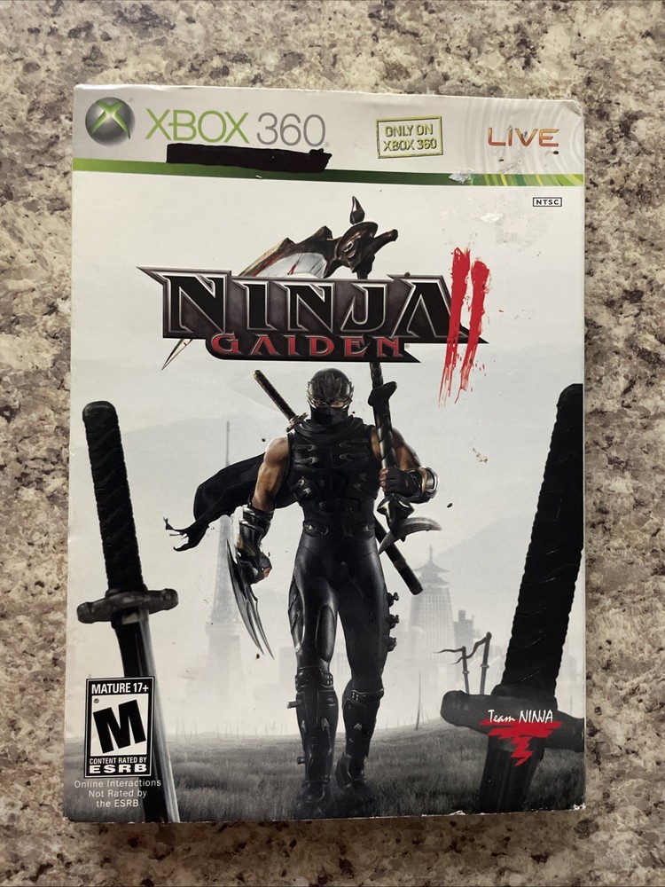 Ninja Gaiden 2 Microsoft Xbox 360 (2008) CIB With Slip sleeve.