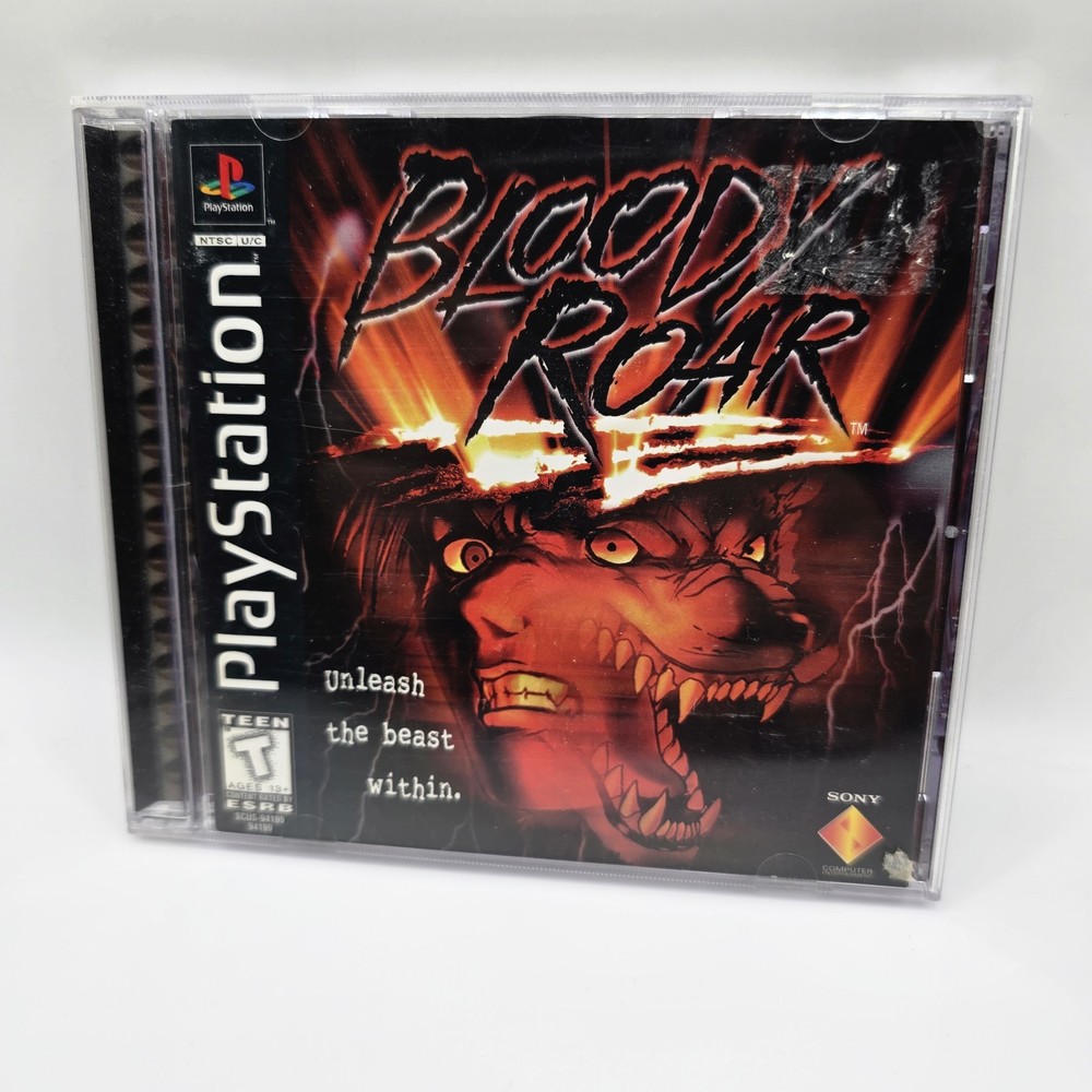 Bloody Roar (Sony PlayStation 1, 1998) – PS1 CIB
