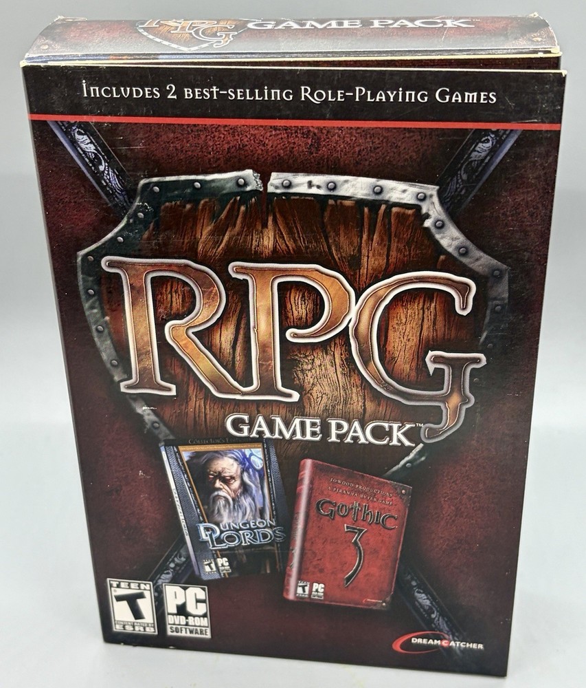 RPG Game Pack Dungeon Lords & Gothic 3 PC Games Windows 2000/XP New & Sealed