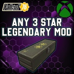 Fallout 76 – Any 3 Star Legendary Mod – Free BH:Leaders – Read Desc. – Xbox Only