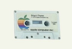 Brian’s Theme / Phone List Apple II Cassette Tape by Apple Computer, 1979