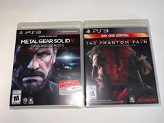metal gear solid ground zeroes and phantom pain lot PS3