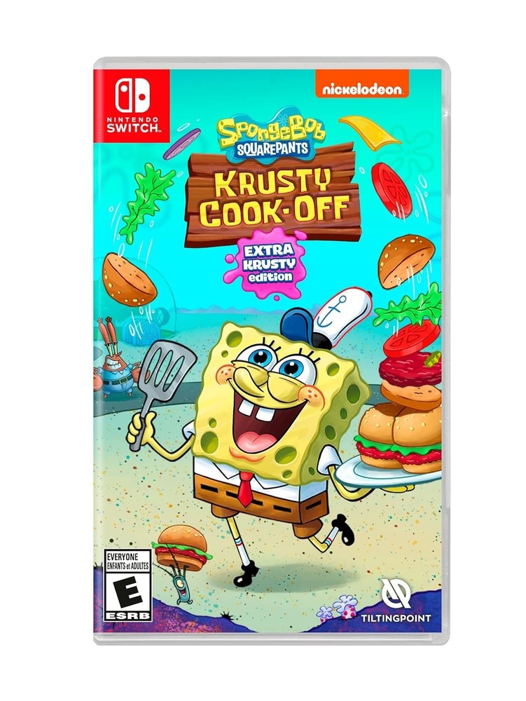Spongebob Krusty Cook-Off – Extra Krusty Edition – Nintendo Switch – Brand NEW