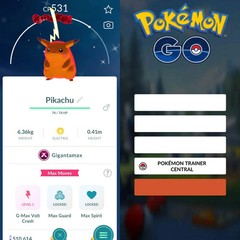 Pokémon PTCs Go | Shiny Gigantamax Pikachu ✨ Mini or Trade