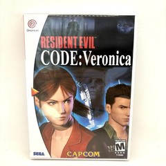 Dreamcast Resident Evil, CODE: Veronica (Sega) Replacement Case/Artwork
