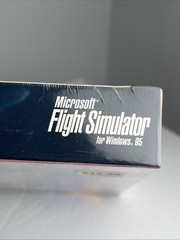 NEW SEALED Microsoft Flight Simulator Version 6.0 for Windows 95 PC classic RARE