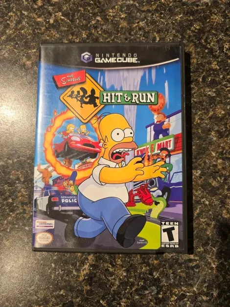 The Simpsons: Hit & Run Nintendo GameCube Manual Included T NTSC 2003