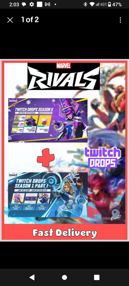 Marvel Rivals (15) COSTUMES + PLATES + SPRAYS + EMOTES
