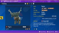 ✨ SHINY TREASURES OF RUIN ✨ for Pokemon Scarlet Violet + Home!