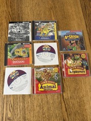 9 Game Lot PC CD-ROM for Windows 95+ Children’s Educational Classes Jump Start