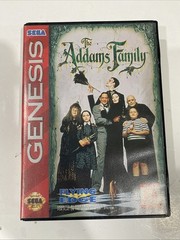 The Adams Family -Sega Genesis, 1994 Flying Edge, Cartridge And Case, Tested