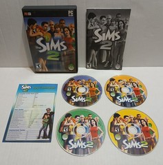 The Sims 2 (PC, 2004) CD-ROM Complete With Manual