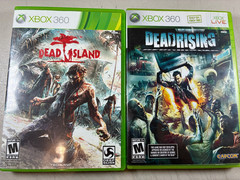 CIB Xbox 360 Lot Dead Rising / Dead Island Complete w/ Manuals Rated M