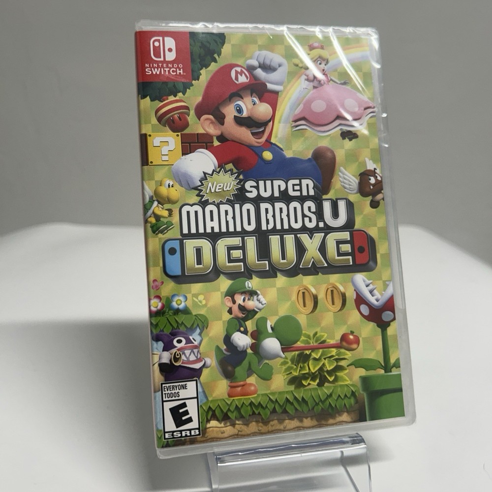 New Super Mario Bros. U Deluxe (Nintendo Switch, 2019) Complete Brand New Sealed