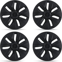 YONZEE Wheel Cover for Tesla Model Y, 19 Inch ABS Rust Wheel Hubcaps, Fully Wrap