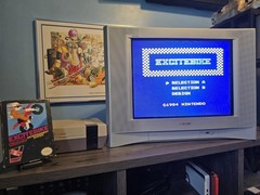 Excitebike Nintendo NES 1985 Complete in Box, Tested Working Retro Game
