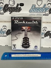 ROCKSMITH PS3 AUTHENTIC GUITAR GAME PLAYSTATION NETWORK UBISOFT NEW SEALED