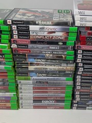 Lot of 70 Microsoft Xbox 360, PlayStation 2 PS2, Wii Games – Various Condition