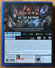 Batman • Arkham Knight • Sony PlayStation 4 PS4 Video Game • Complete