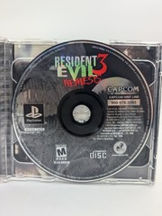Resident Evil 3 Nemesis PS1 Complete CIB w/ REGISTRATION + Dino Crisis Demo Disc