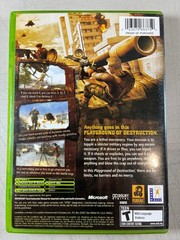CIB Xbox Mercenaries Playground of Destruction Video Game Complete w/ Manual