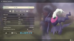 Shiny Darkrai Max Effort Pokemon Legend Arceus